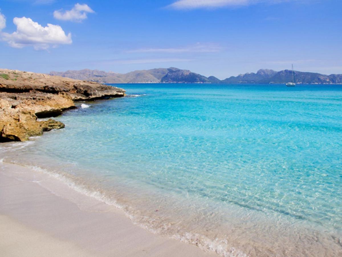 Villa Camila Para 7 Junto A Playa De Sant Pere Alcúdia Extérieur photo