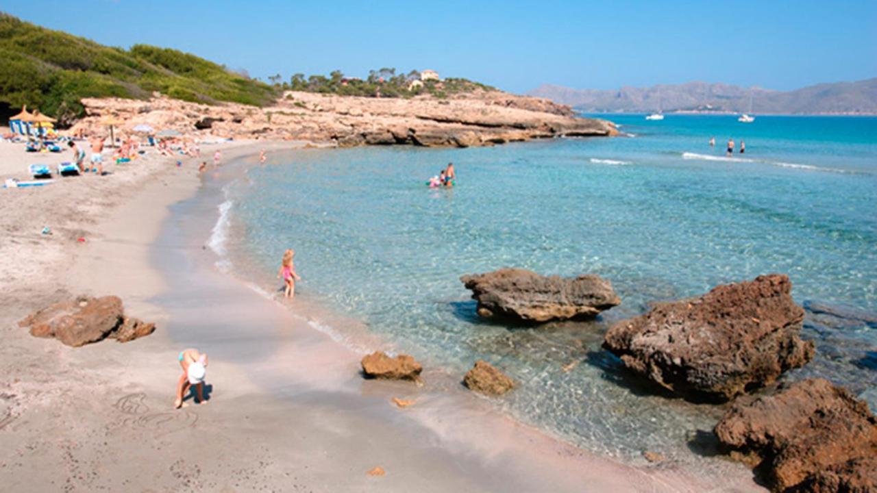 Villa Camila Para 7 Junto A Playa De Sant Pere Alcúdia Extérieur photo