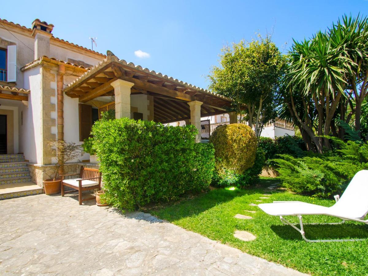 Villa Camila Para 7 Junto A Playa De Sant Pere Alcúdia Extérieur photo